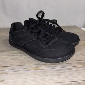 Women's 7- 7.5 Barefoot Black Knit Shoes Whitin Minimalist Wide Toe Box Outdoor